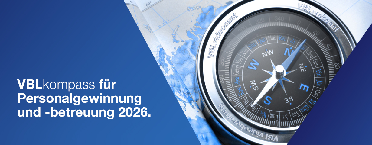 VBLkompass für Personalgewinnung und -betreuung 2026. VBLkompass für Personalgewinnung und -betreuung 2026.