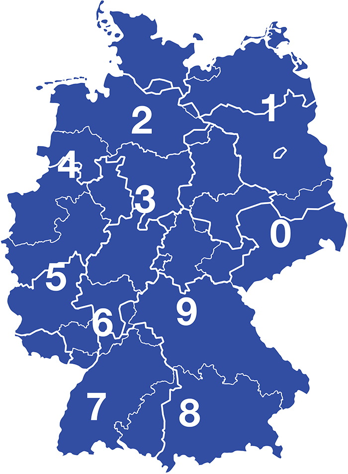 Bild: Deutschlandkarte Bild: Deutschlandkarte
